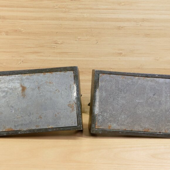 Antique 1922 Ronson Cast Metal Elephant Bookends / Vintage Elephant Shelf Decor - Picture 7 of 10